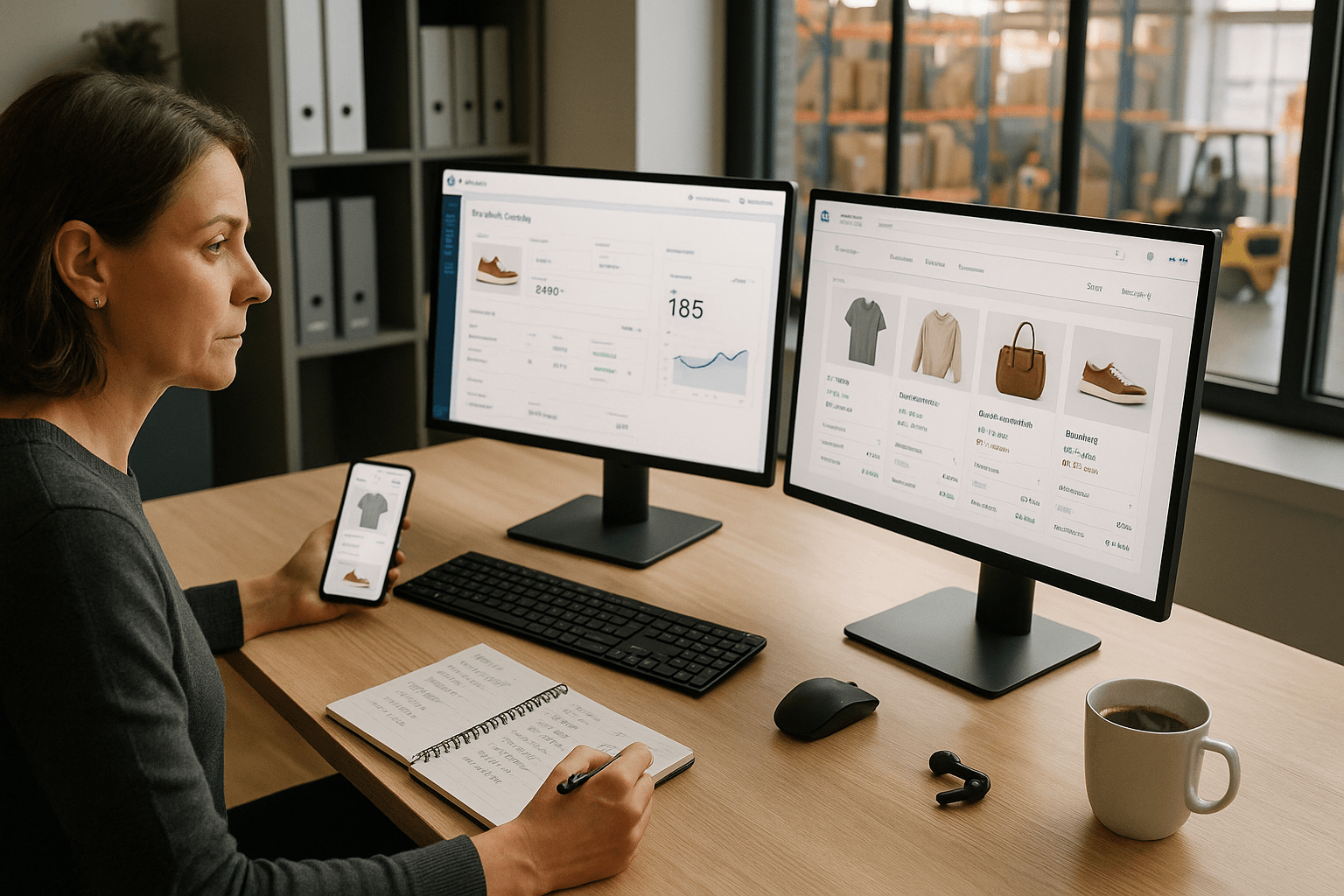 Webshop & Produktpflege